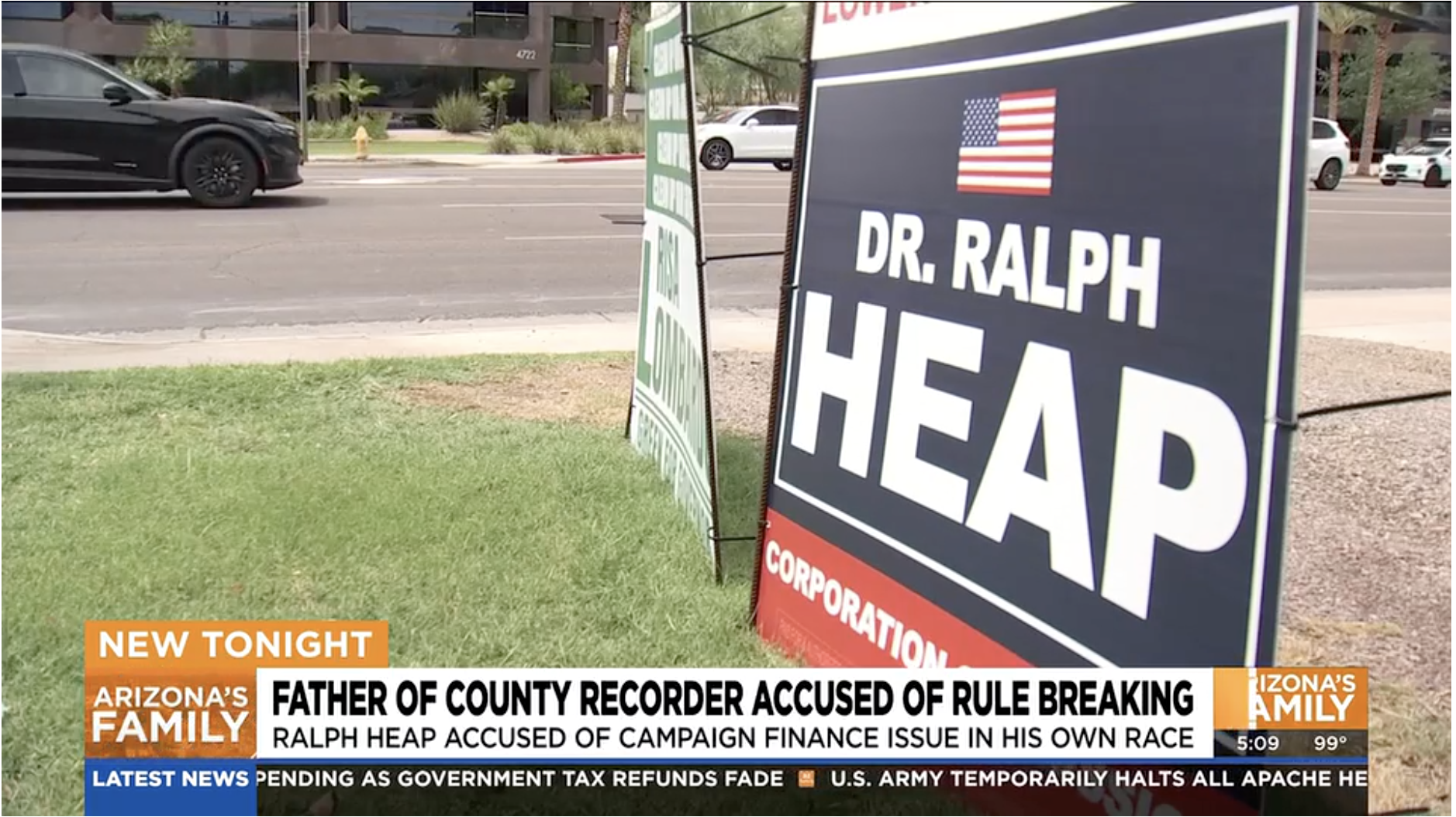 Featured image for “It runs in the family: Heap’s dad faces campaign finance investigation”